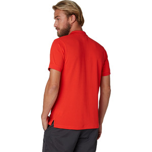 2024 Helly Hansen Driftline Polo Shirt Alert Rojo 50584